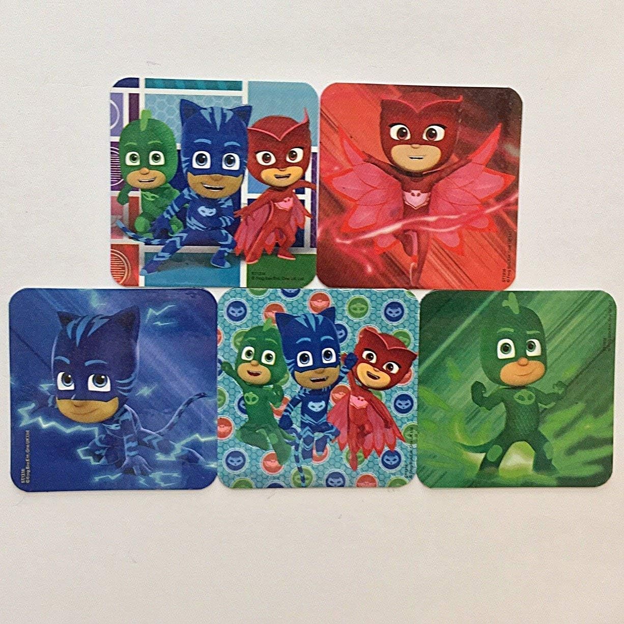 PJ Masks 5 Refrigerator Magnets Birthday Party Favors, Disney Junior, Superhero