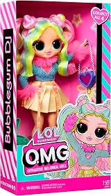L.O.L. Surprise! OMG Bubblegum DJ Doll Pink Fashion Doll Collect All 4 view 5