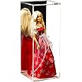 Better Display Cases Acrylic Figurine Display Case with Mirror for Doll, Bobblehead, Action Figure, or Collectible Toy Figure (A017-MB)