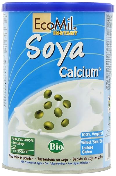 Ecomil Soja-Calcium-Pulver, 1er Pack (1 x 400 g)