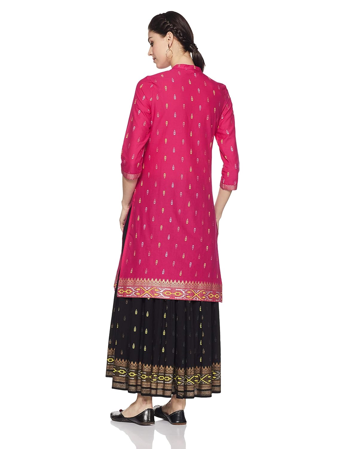 amazon brand - myx women's straight kurta