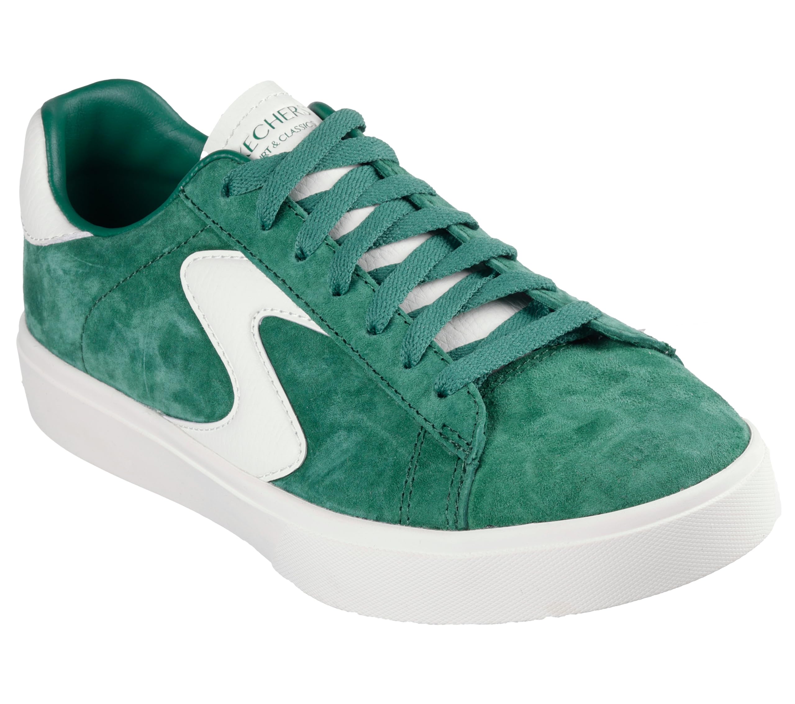 Skechers Women’s Eden LX-Rich Tones Sneaker, Green, 5