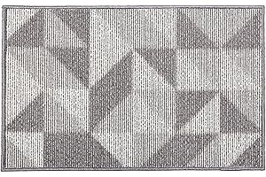 CHICHIC Gray Indoors Doormat 20''x31.5'' Inch Welcome Mat Front Back Indoors Door Mats for Home Entrance Entry Way Entry Rugs Machines Washable Rugs Inside Non Slip Outdoors Rugs