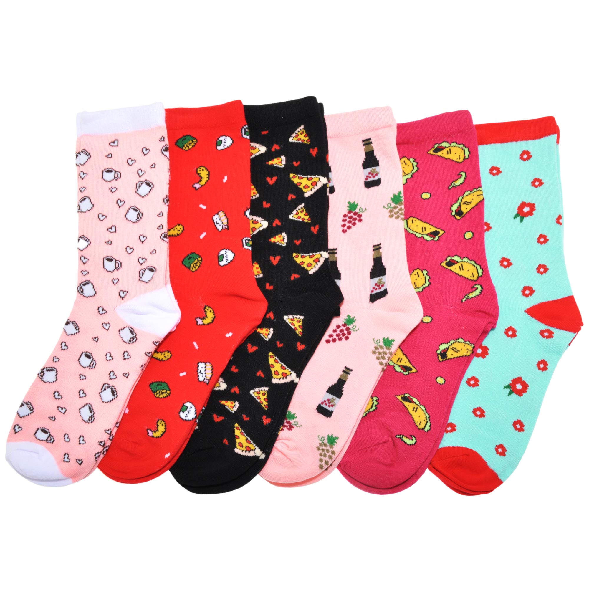 Angelina Novelty Assorted KNEE HIGH Socks Fifth Degree