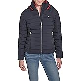 Tommy Hilfiger womens Solid Hooded Packable Coat