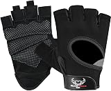 BEAST RAGE Weight Lifting Gloves Men Women Breathable Non-Slip Palm L