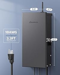 DEWENWILS 300W Low Voltage Landscape Transformer