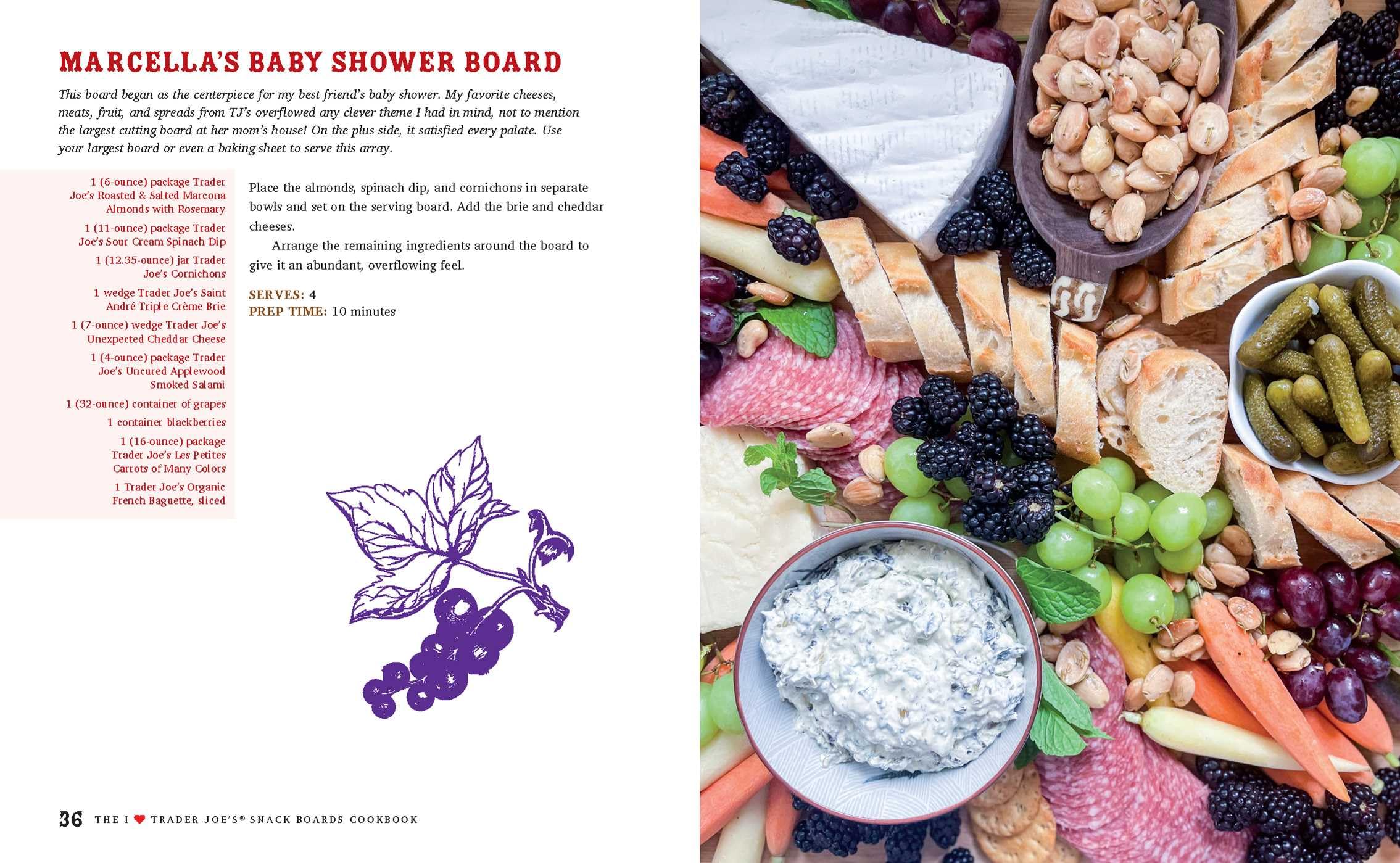 The I Love Trader Joe's Snack Boards Cookbook: 50 Delicious Recipes for Charcuterie, Spreads, Platters, and More Using Ingredients from the World's ... Store (Unofficial Trader Joe's Cookbooks)