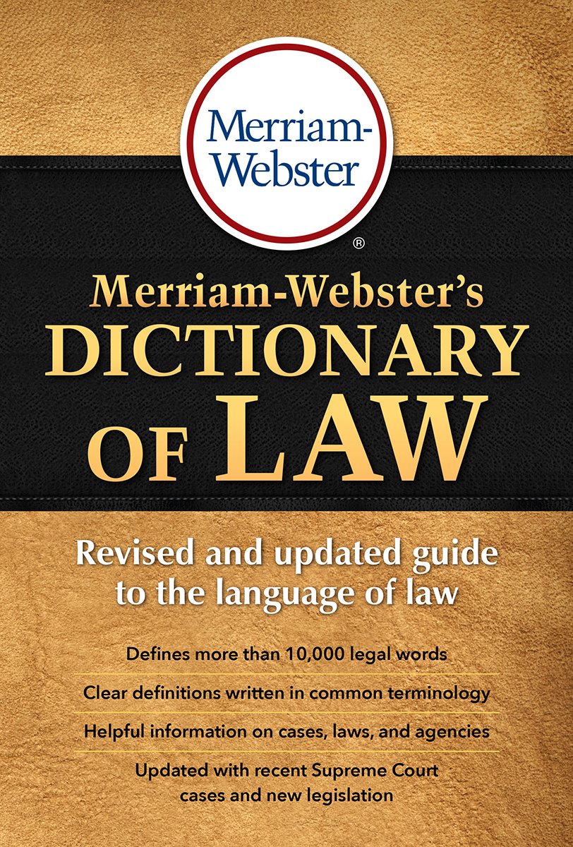 [Download] Merriamster's Dictionary of Law, Newest Edition, Trade