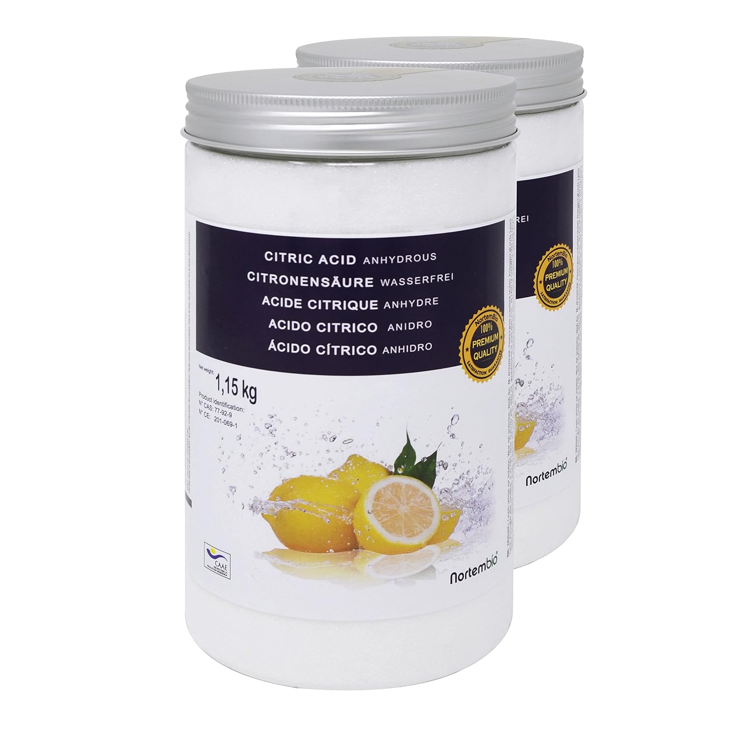 Acide Citrique Alimentaire E330 - Seau De 3 Kg - Détartrant Naturel Multi-usage