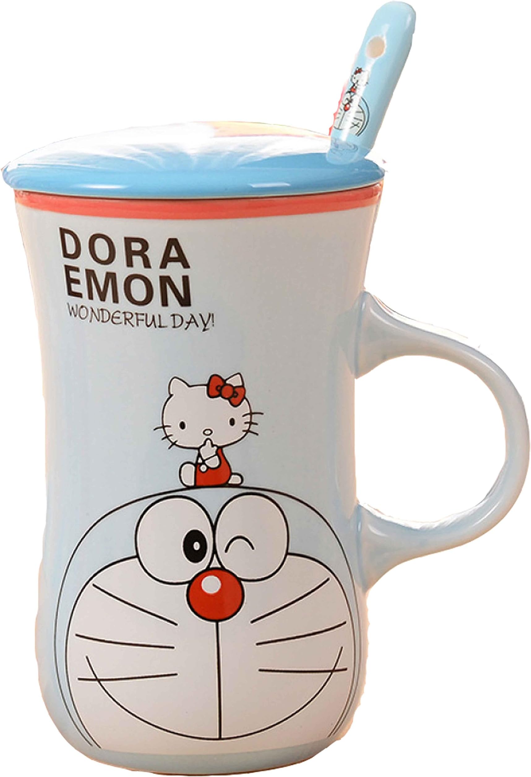 Zhidong Weng Ceramic Doraemon coffee cup (blue)