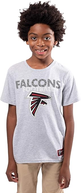 Heather Gray 14 16 New England Patriots Ultra Game Boys Nfl Active Crew Neck T Shirt