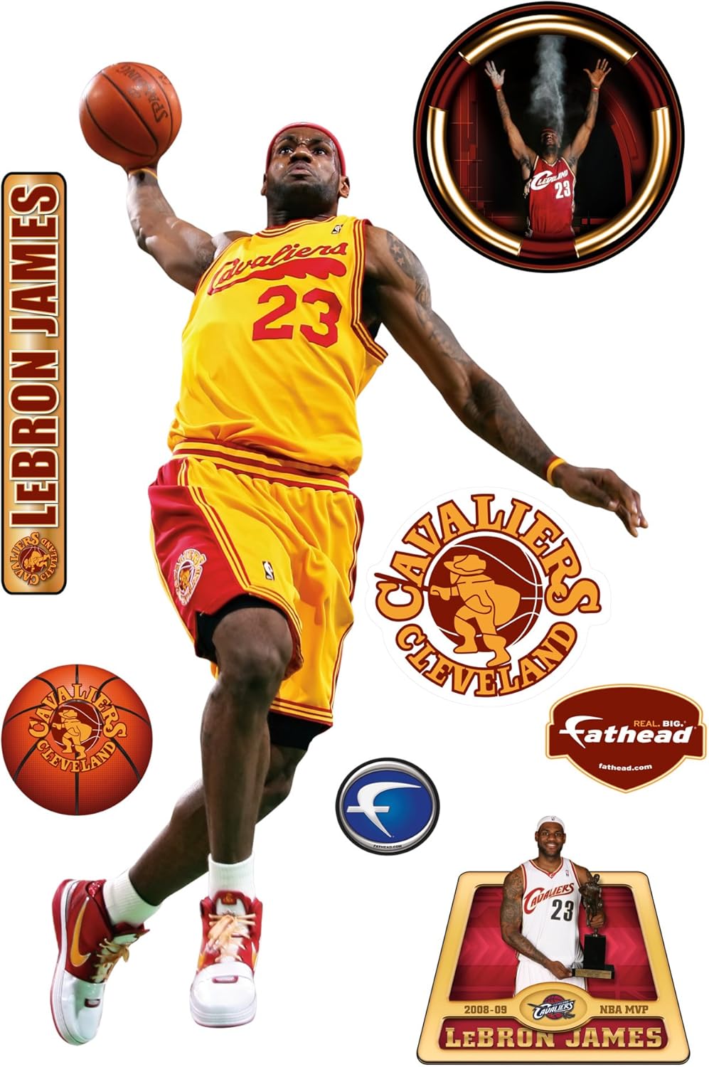 Lebron fathead Clearance