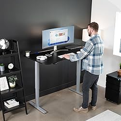 VIVO Electric 63 x 32 in Standing Desk, Memory
