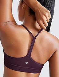 CRZ YOGA Butterluxe Womens Y Back Sports Bra