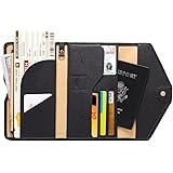 Zoppen Multi-purpose Rfid Blocking Travel Passport Wallet (Ver.4) Tri-fold Document Organizer Holder
