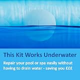 Blu Line Inflatable Spa Repair Kit Vinyl Adhesive Patch Set 2 fl oz view 6