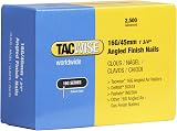 Tacwise 16G 45mm Angled Nails 20° 2500 Pack Galvanised 0771 Type 16G
