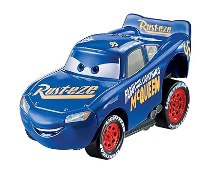 Mattel Disney Cars 3 Powerstart Fahrzeuge, Rückzieh Auto