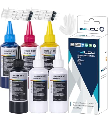 PUNEHOD DTF Ink – Direct To Transfer Film – 250ml / 500ml – For Epson Print Heads