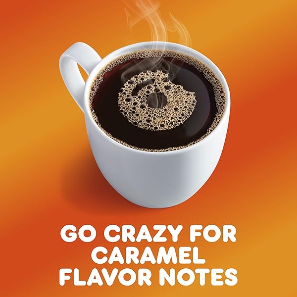 DUNKIN’ CARAMEL ME CRAZY FLAVORED GROUND COFFEE, 11 OUNCES