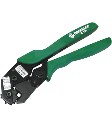Terminaです Greenlee PA8109 CRIMPER, JACK TERM, SMP, KMJA SERIES - Crimpers