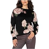 Liverpool Womens Long Sleeve Crew Neck Dropped Shoulder Sweater