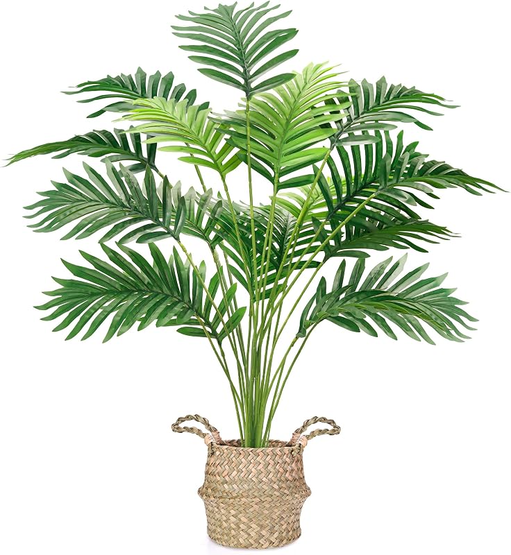 Plantes Artificielles Interieur Palmier en Pot,71cm Fausse Plante Idéal pour la Décoration de Salon, Chambre, Bureau et Jardin（1 Pot） — photo 1 sur 8
