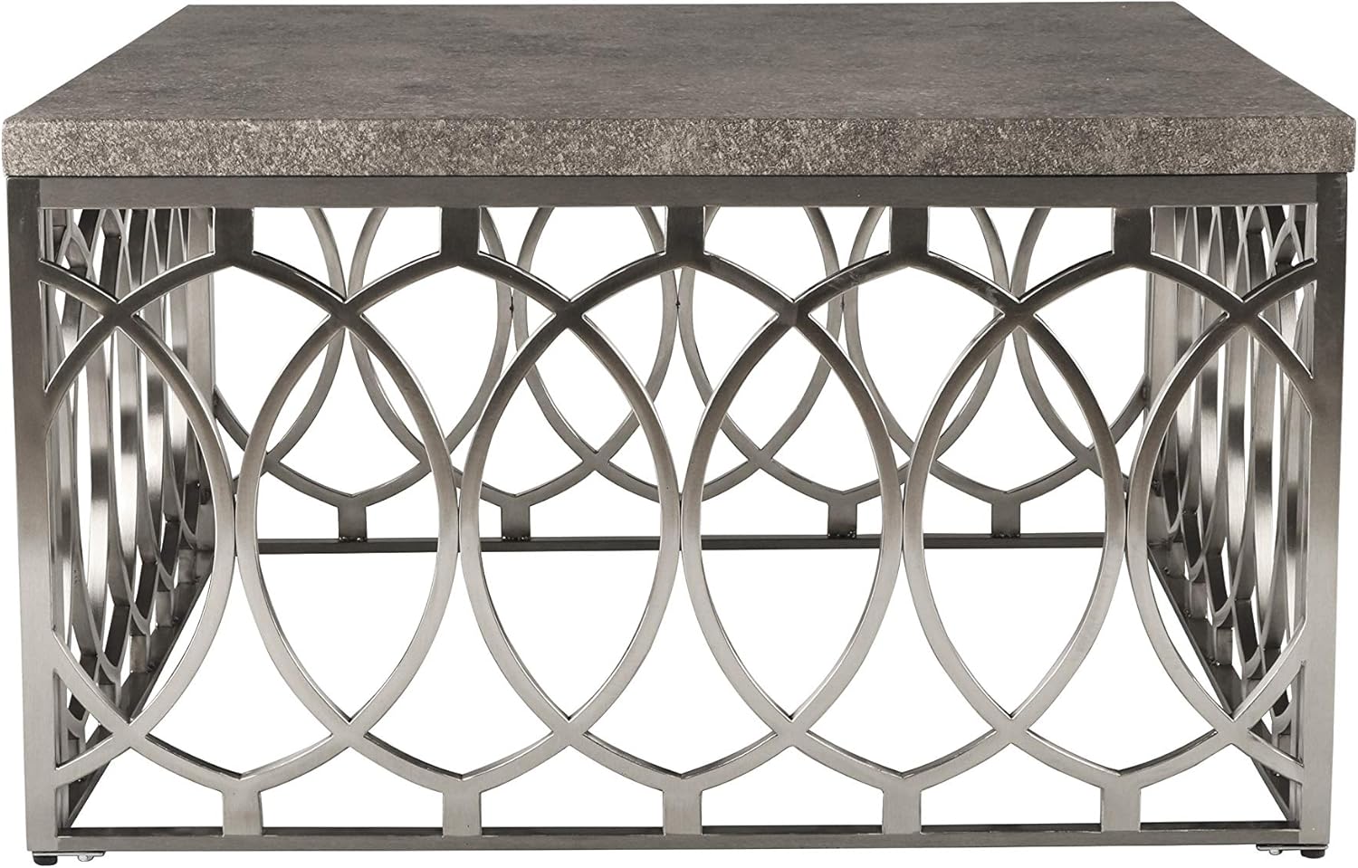 New Classic Furniture Occasional Grace Cocktail Table, Grey, Wood: Kitchen & Dining