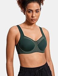 SYROKAN High Impact Sports Bras for Women No