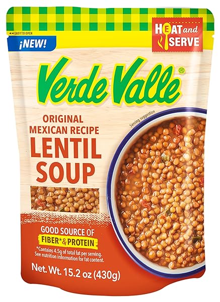 VERDE VALLE LENTIL SOUP MEXICAN RECIPE 15.2 OZ (PACK OF 1)