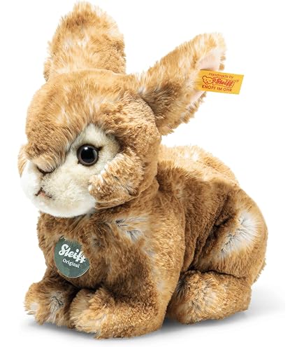Amazon.com: Steiff Dormili Rabbit, Brown, Premium Stuffed Animal