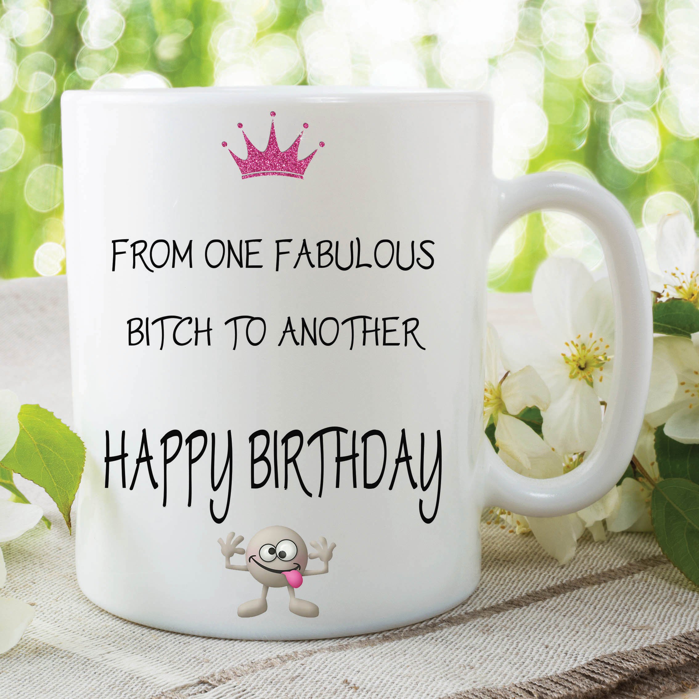 Adult Humour Funny Novelty Mug Fab Friends Bitch Quote Cup Work Gift WSDMUG213