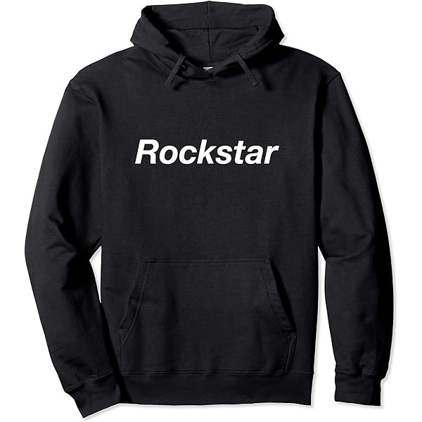 Amazon.com: Rockstar Pullover Hoodie : Clothing, Shoes & Jewelry