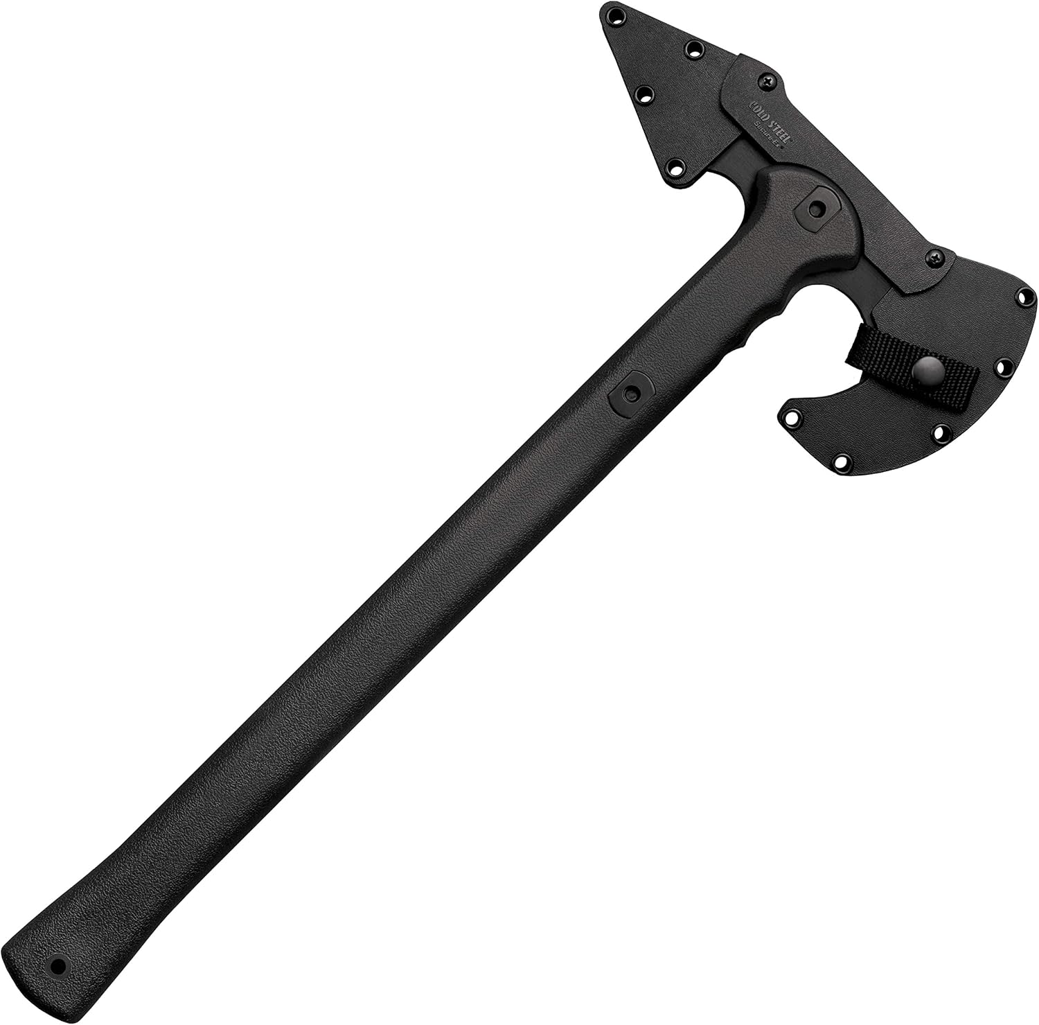 Cold Steel Drop Forged Tomahawk Survival Hatchet - Great for Camping, Survival, Outdoors and Chopping Wood, Trench Hawk - Black, One Size : Tomahawk : Sports & Outdoors