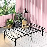 ZINUS SmartBase Zero Assembly Mattress Foundation / 14 Inch Metal Platform Bed Frame / No Box Spring Needed / Sturdy Steel Fr