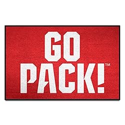 FANMATS 33410 NCAA - NC State Starter Mat Accent