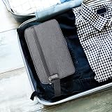 Etercycle Toiletry Bag Men Waterproof Dopp Kit with Handle Grey view 7