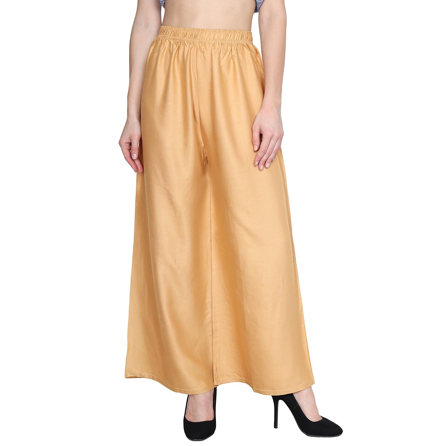 eldino women's rayon palazzo pant