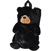 Wild Republic Black Bear Backpack, Mini Backpack, Animal Bag, Kids Gifts, Plush Zoo Animal, 14 Inches