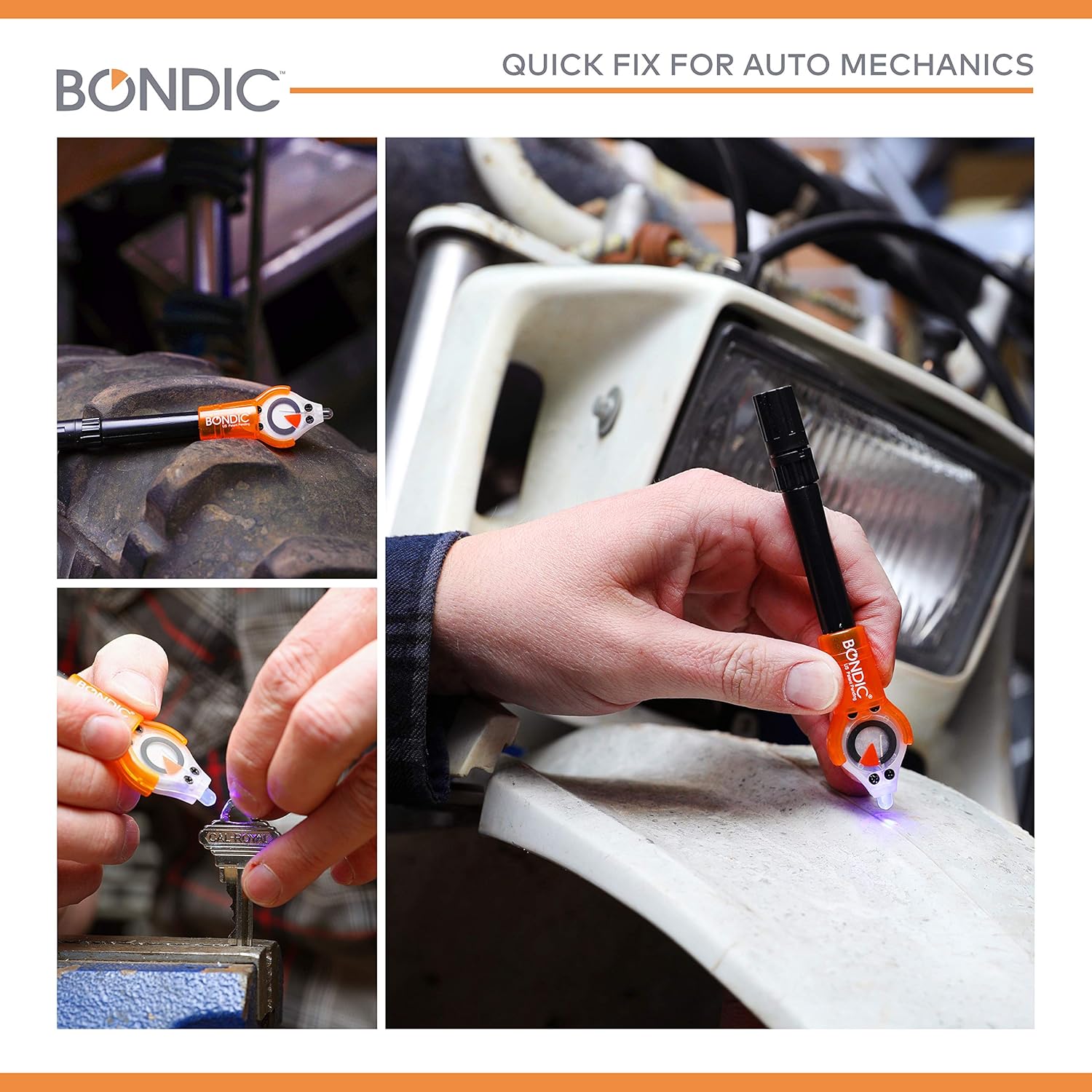 Bondic LED UV Liquid Plastic Welding Starter Kit - - 