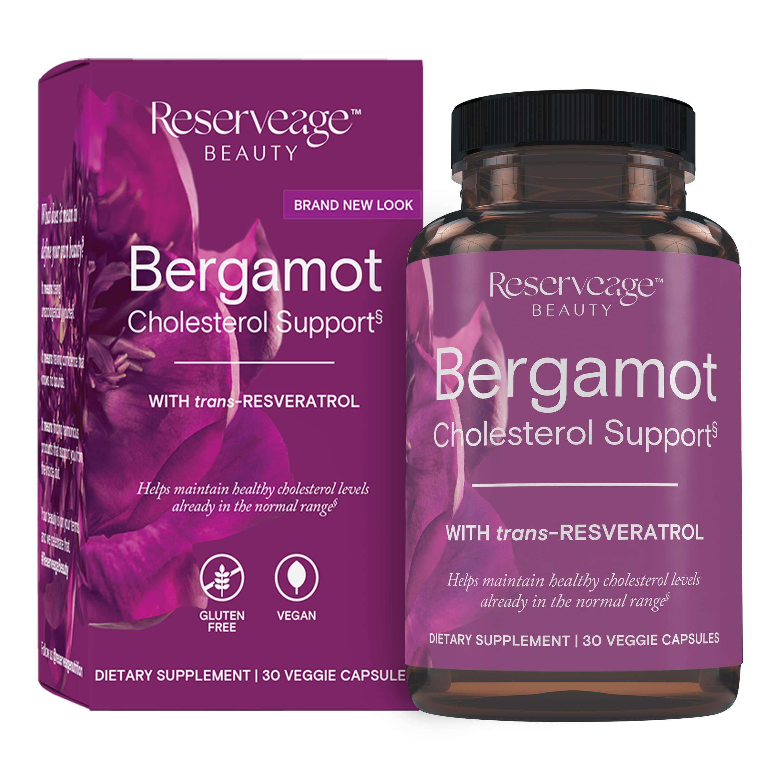Bergamot Cholesterol Support With trans-Resveratrol