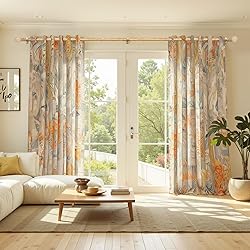 Zeerobee Wood Curtain Rods for Windows 32 to 168, 1