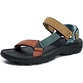 Muboliy Men's Original Hiking Sandals Sport Sandals EVA Foam Midsole Outdoor With Arch Support Water Shoes Beach Sandal