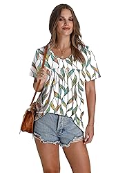 Spring Tops for Women 2025 Cute Floral Blouses
