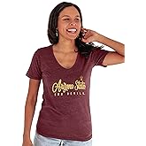 Blue 84 NCAA Womens Premium V-Neck Tri Blend T Shirt