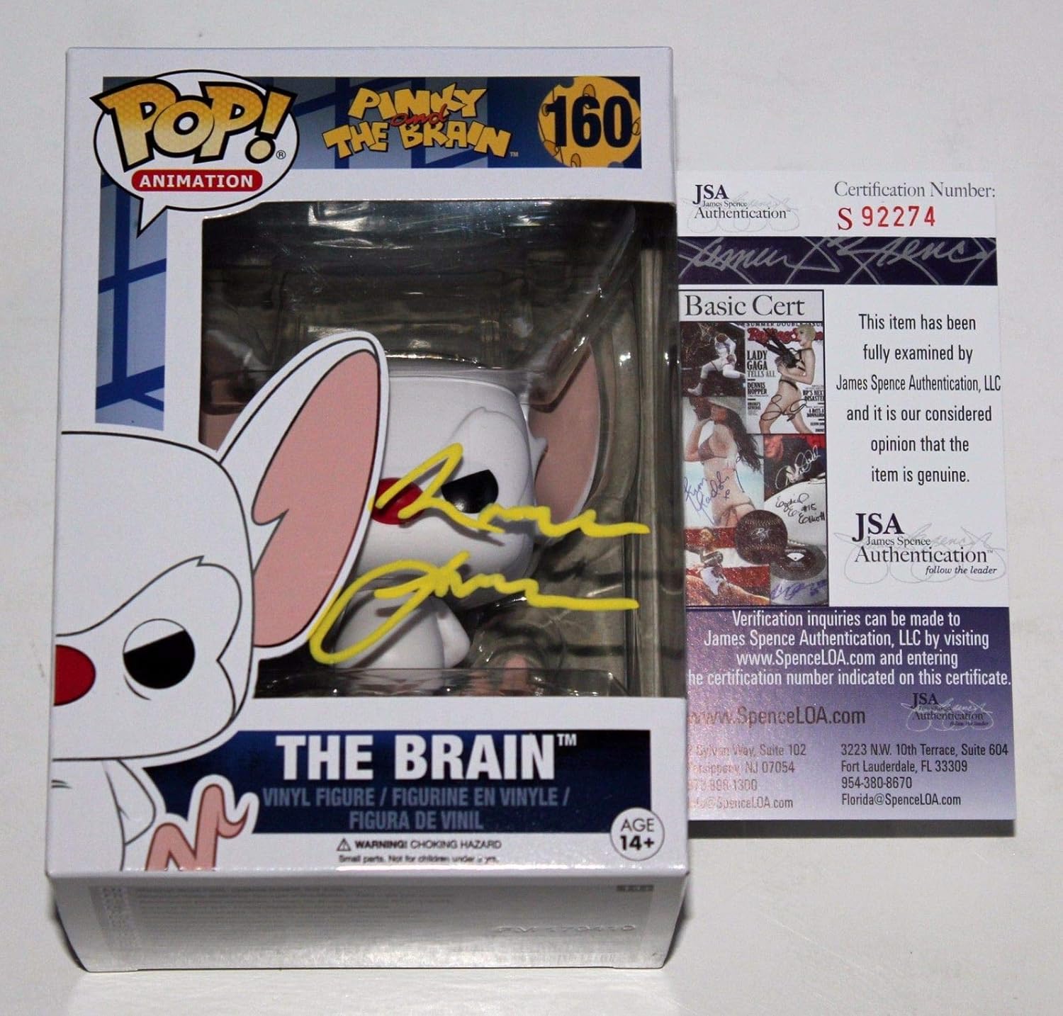 pinky and the brain funko pop