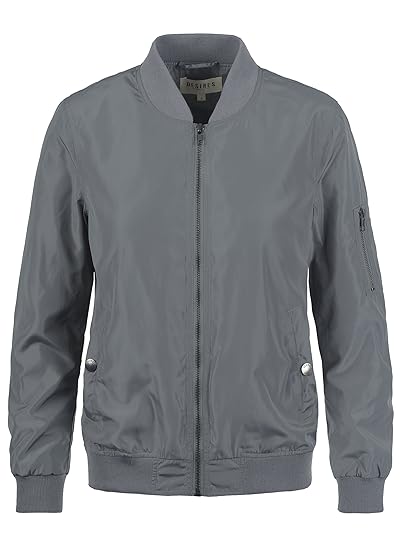 DESIRES Temari Damen Bomberjacke Übergangsjacke Jacke Mit Stehkragen