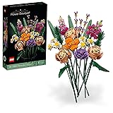 Lego Icons Flower Bouquet Building Set - Artificial
