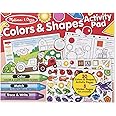 Melissa & Doug Colors and Shapes Coloring and Sticker Activity Pad - FSC-Certified Materials